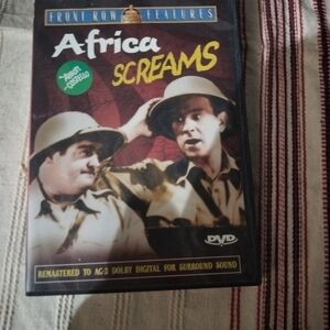 Abbott and Costello Africa Screams DVD